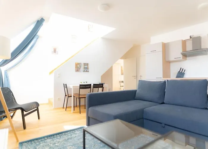 Superior Penthouse Two-floor With Private Terrace Near Prater And Center *
