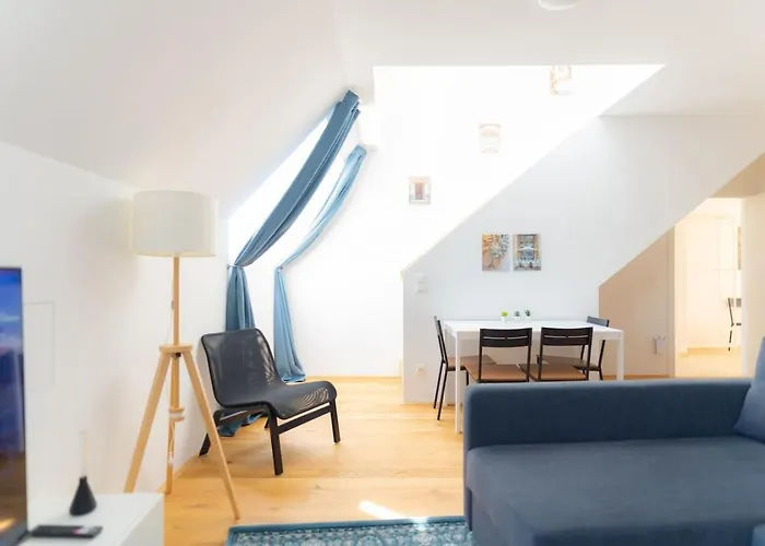 Superior Penthouse Two-floor With Private Terrace Near Prater And Center Apartment *