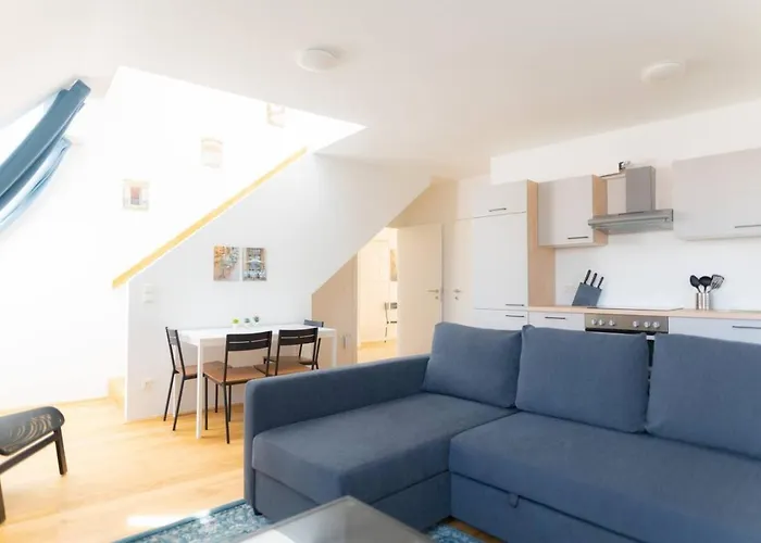 Superior Penthouse Two-floor With Private Terrace Near Prater And Center *