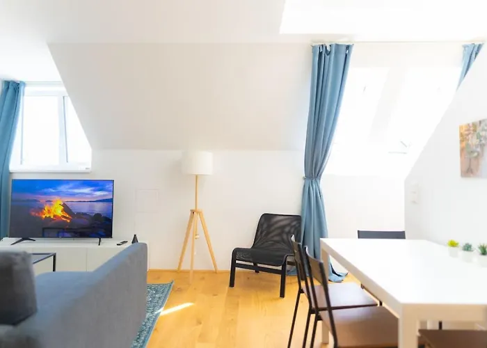 Superior Penthouse Two-floor With Private Terrace Near Prater And Center *
